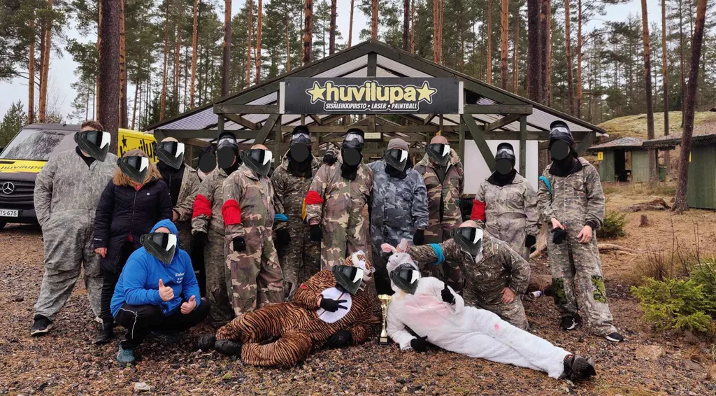 Paintball, Värikuulasota Turku, Kaarina ja Piispanristi